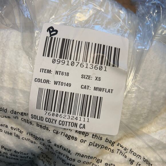 Madewell Ribbed Cotton Blend Sweater XS White NWT NT618 Wool Capsule Minimalist - Picture 5 of 5